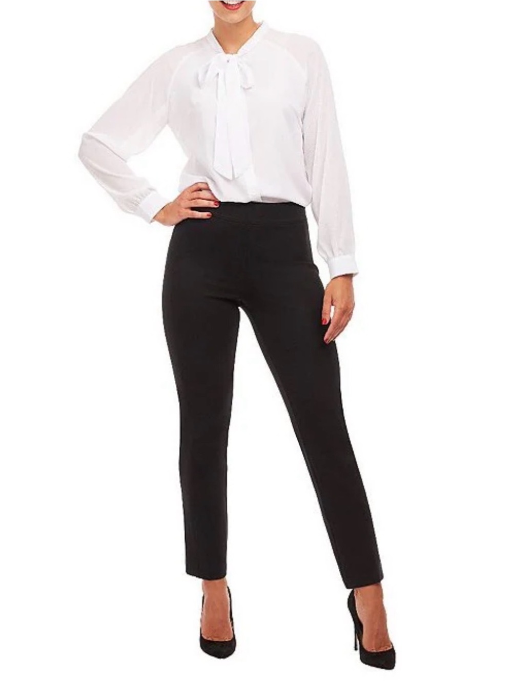 Spanx SPANXsmooth™ PerfectFit Ponte Slim Straight Pants Size S